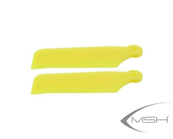 Tail blade Yellow 68mm