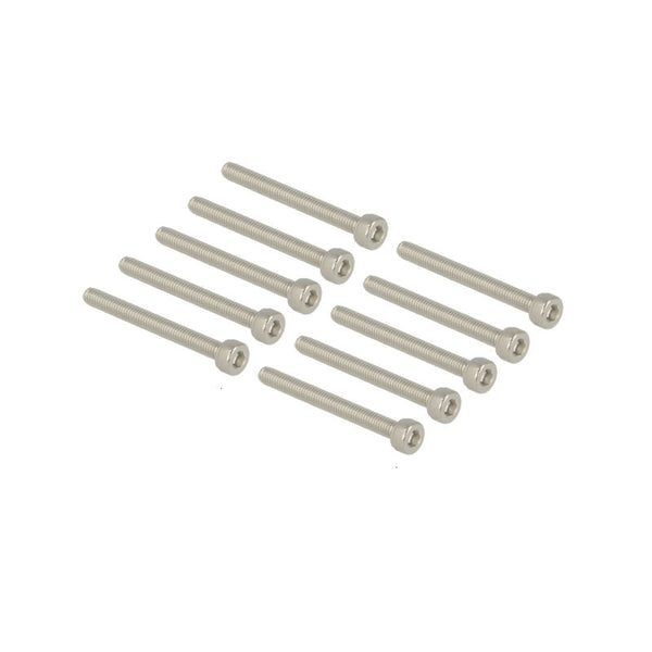 Cap head stainless bolts M3x28